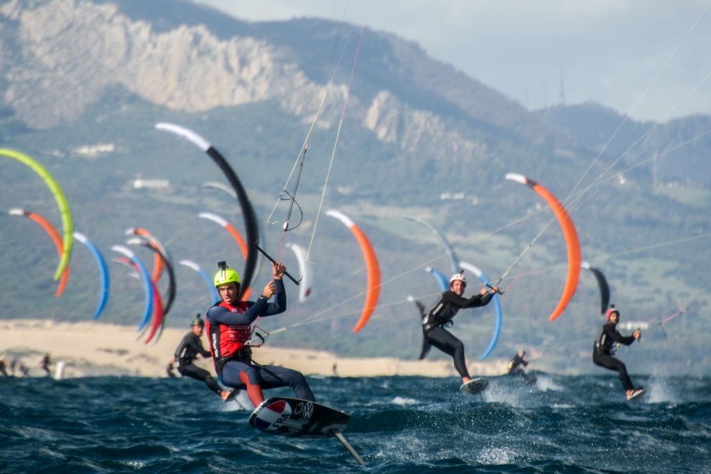 Mazella se mantiene en el liderato de la Tarifa Foil Boards FKSS 2020