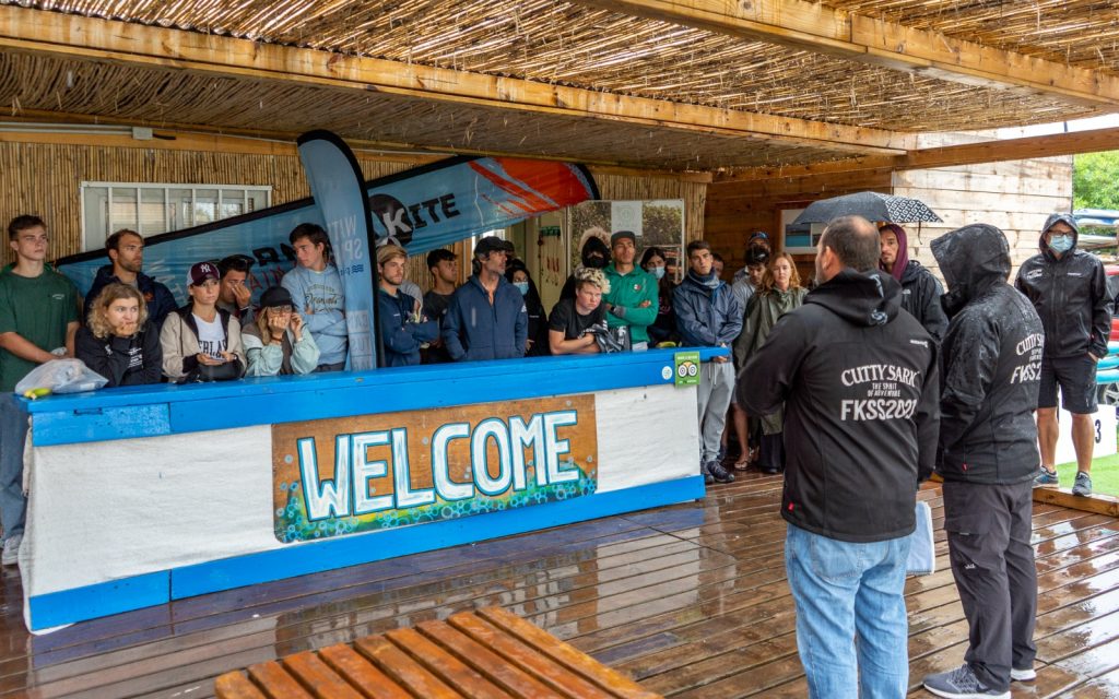 El temporal retrasa el esperado regreso de la Cutty Sark FKSS a Formentera